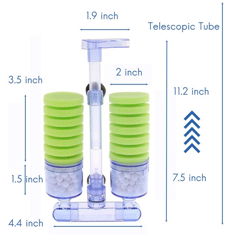capetsma Sponge Fish Tank Filter Aquarium Filter - Image 4